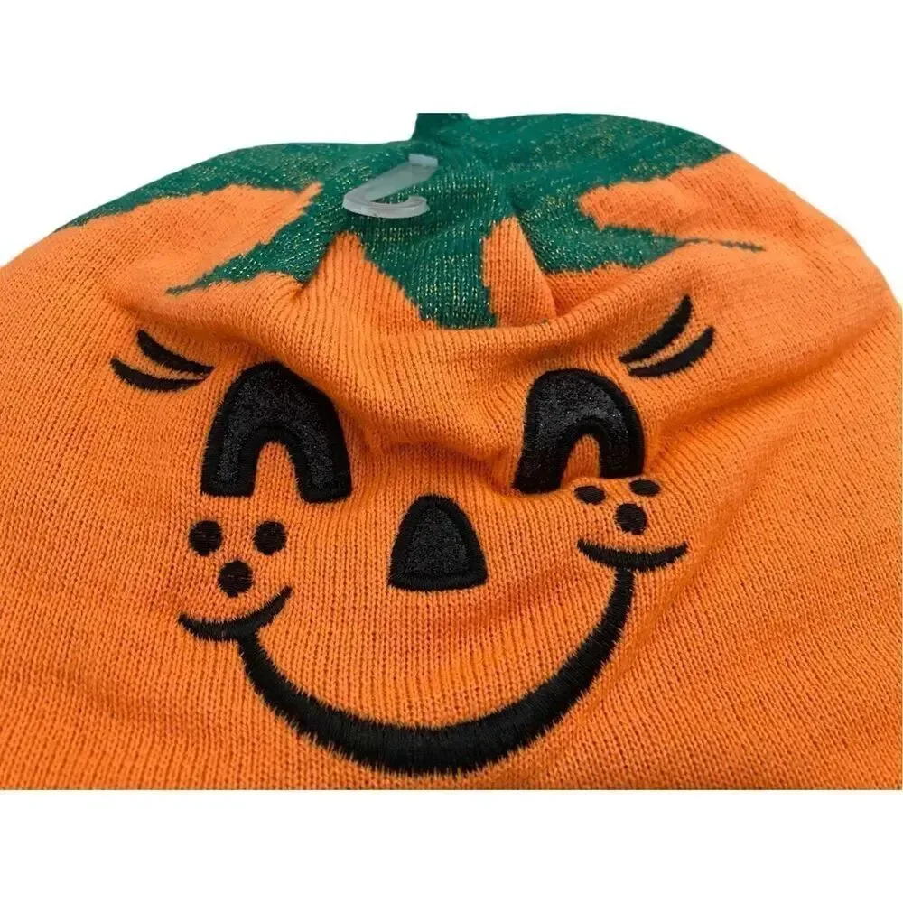 Nwot Claires Jack O Lantern Pumpkin Hat Horror Spooky Halloween Winter Fall Autu